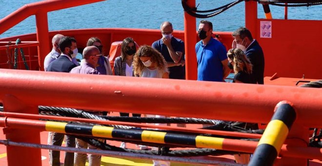 El robot submarino para inspeccionar el 'Maremi' llegará en las "próximas horas" tras probarse en Ferrol