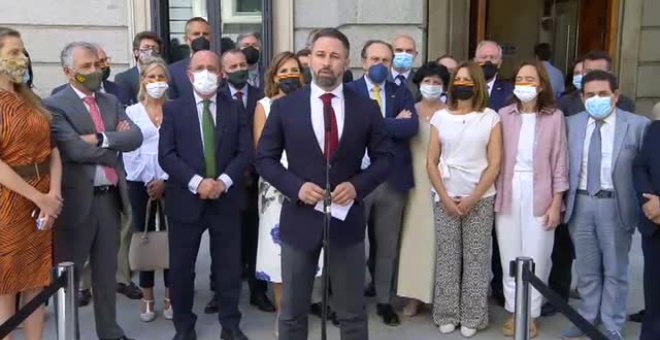 Abascal: "Honramos a todos los españoles que lucharon en cualquier bando por una España mejor"