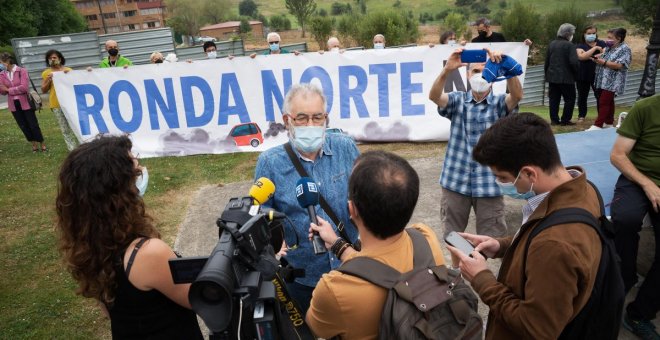 Vecinos del Naranco se unen para reclamar una alternativa a la Ronda Norte