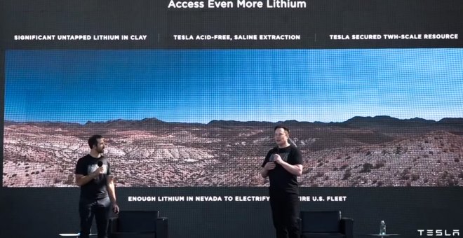 Tesla patenta un nuevo proceso para extraer litio de minerales de arcilla