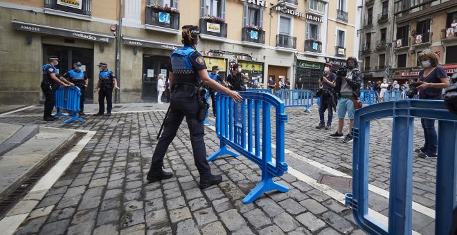 El TSJ de Navarra confirma la prohibición de un acto de Bildu este 7 de julio en el Casco Viejo de Pamplona