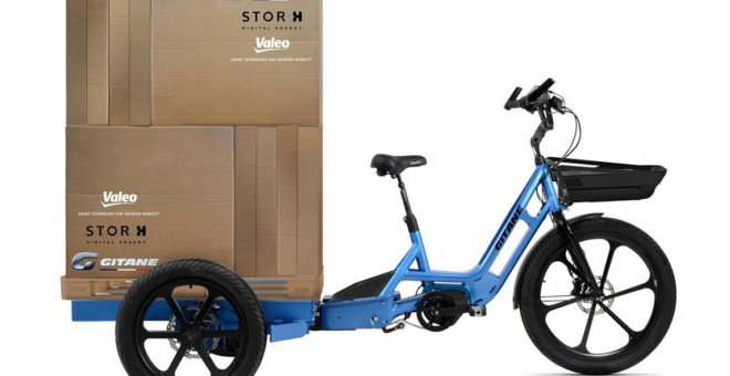 Kholos e-cargo, una bicicleta eléctrica de carga propulsada por hidrógeno