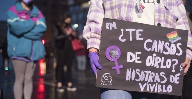 La sociedad asturiana se moviliza contra la violación múltiple de dos mujeres en Xixón