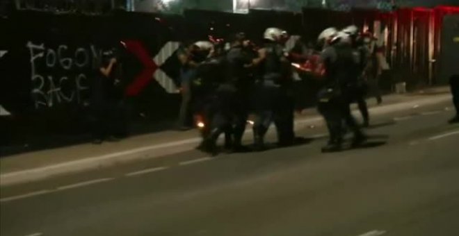 Crece la tensión en la cuarta jornada de protestas contra Bolsonaro en Brasil