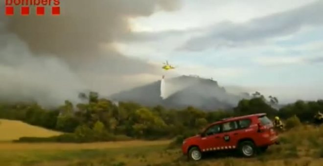 Estabilizado el incendio de Tarragona: "Cuando llegué a casa me puse a llorar"