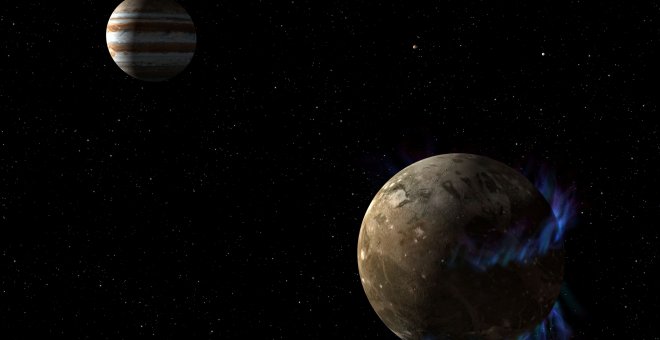 Astrónomos descubren evidencias de vapor de agua en una luna de Júpiter