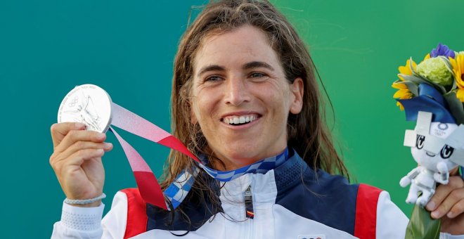 Maialen Chourraut consigue la medalla de plata en la final de piragüismo eslalon K1