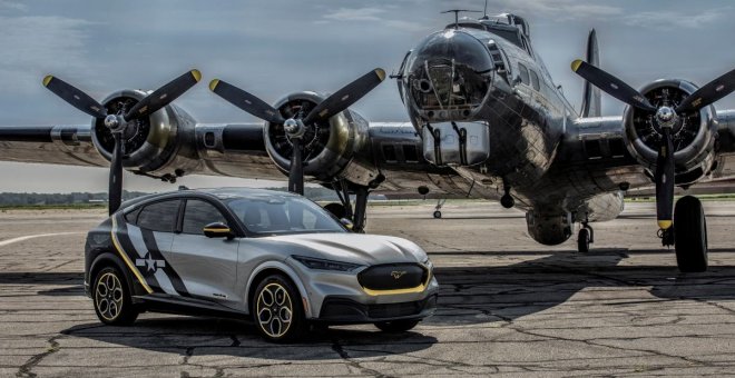 Ford presenta un Mustang Mach-E, único en el mundo, inspirado en las mujeres pilotos de la Fuerza Aérea