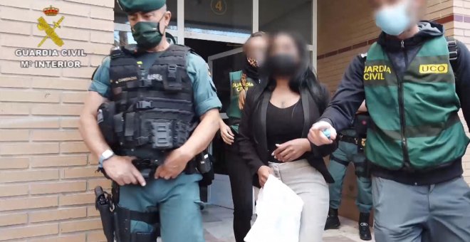 Diez detenidos y cinco mujeres liberadas en una operación contra la explotación sexual iniciada en Toledo