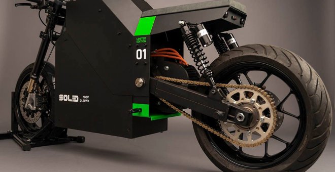Llega la primera motocicleta eléctrica de Solid EV que, además, ya se puede probar