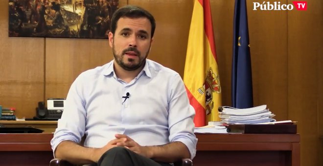 Alberto Garzón hace balance de las medidas del Ministerio de Consumo