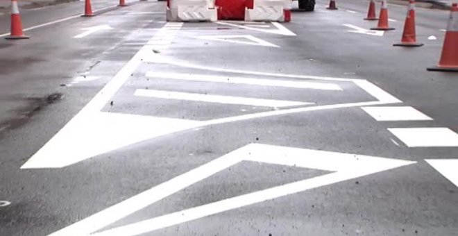 Mofas y críticas al cruce más viral de Vitoria