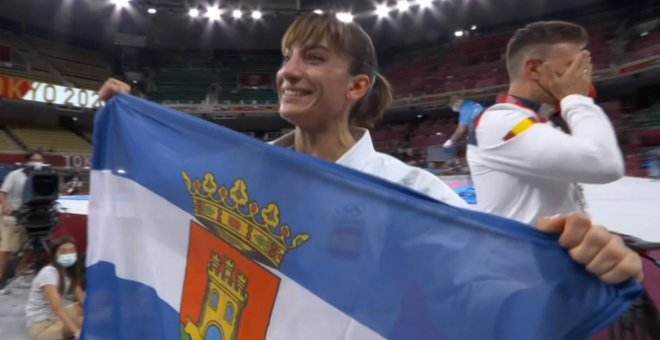Sandra Sánchez conquista Tokio y el oro olímpico de kata viaja a Talavera