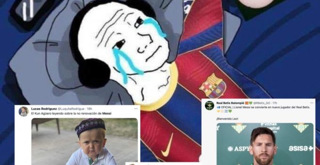 Los mejores memes sobre la marcha de Messi del Barcelona