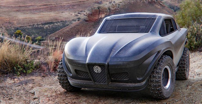 Entre un Tesla y un Ferrari: el todoterreno eléctrico salido directamente de la película de Mad Max