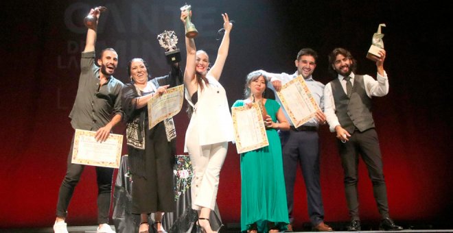 La bailaora santanderina Paula Rodríguez se alza con el trofeo 'Desplante' del 60 Festival del Cante de las Minas