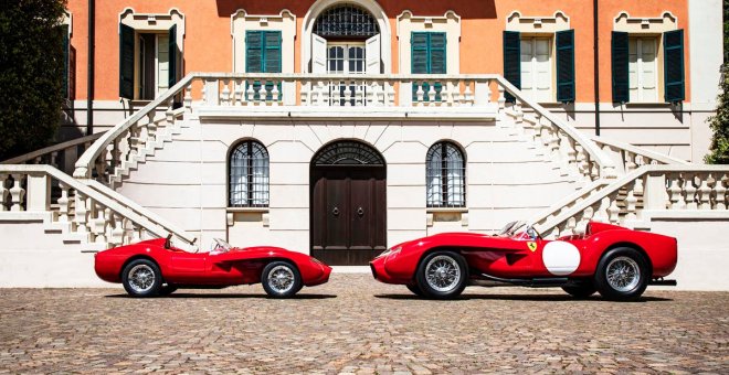 Ya puedes comprar un "mini" Ferrari Testa Rossa 250 de 1957 totalmente eléctrico