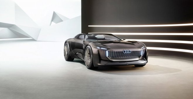 Audi Skysphere Concept: la visión del lujo eléctrico con cuatro aros