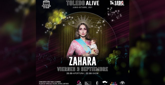 Vox exige suspender el concierto de Zahara en Toledo por ver en su cartel una "ofensa extrema" a la Virgen