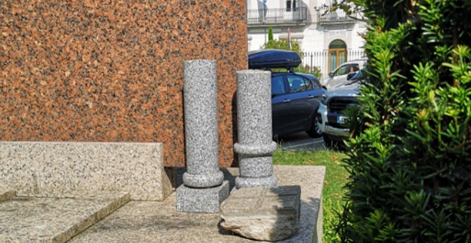 Atacan el monumento en memoria a los deportados laredanos a los campos nazis