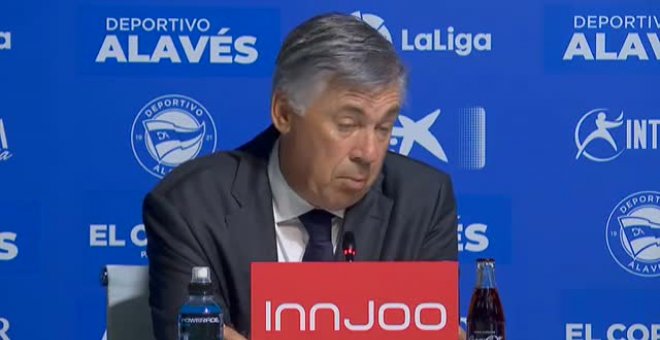 Ancelotti: "La intensidad de la primera parte no fue buena, pero en la segunda mucho mejor"