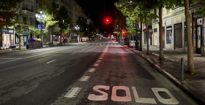 Denunciadas 40 personas en Santander por saltarse el toque de queda durante el fin de semana