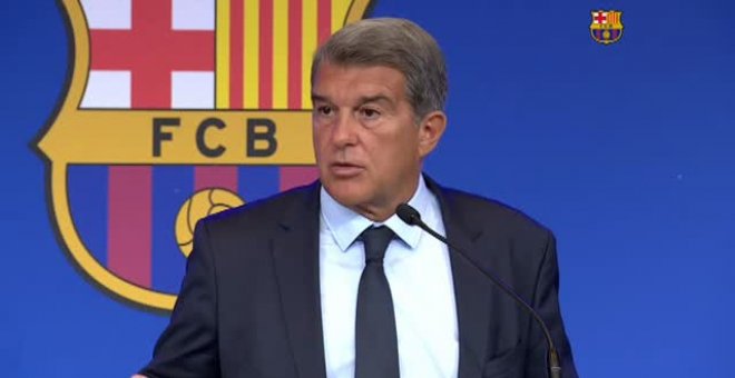 Laporta: "La situación económica es dramática"