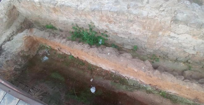 IU y Podemos denuncian "falta de limpieza" en las ruinas romanas del cementerio del Alto Maliaño