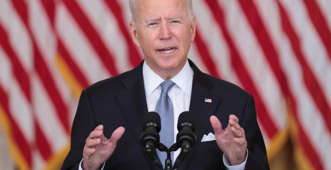 Biden afirma que la misión de EEUU en Afganistán nunca fue crear democracia