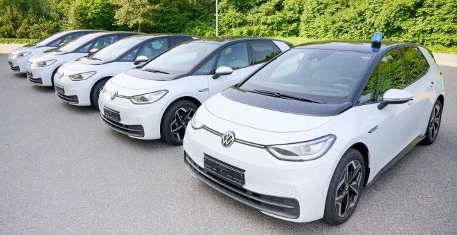 La Polizei alemana adquiere 215 Volkswagen ID.3 eléctricos, ¿el coche patrulla definitivo?