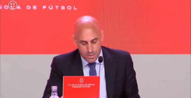Rubiales asegura que el acuerdo con el Fondo CVC supone "el mayor caso de descapitalización de clubes de la historia del fútbol español"