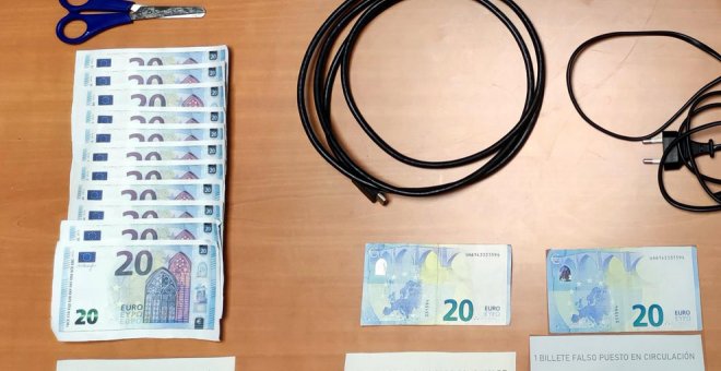 Detenido en Beranga un hombre de 49 años de Barcelona por fabricar y pagar con billetes falsos
