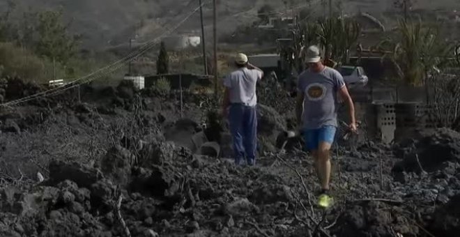 Se elevan a casi 60 viviendas afectadas por el incendio de La Palma