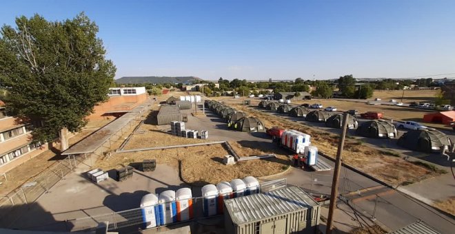 Los afganos repatriados estarán un máximo de 72 horas en un campamento en Torrejón y se distribuirán por toda España
