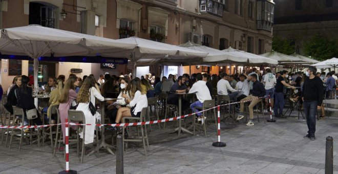 Tranquilidad en la última noche del toque de queda en Cantabria