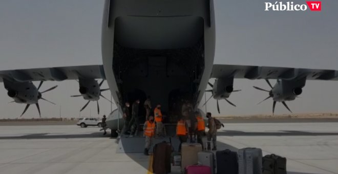 El segundo avión de Kabul pone rumbo a España y llegará a última hora de la tarde