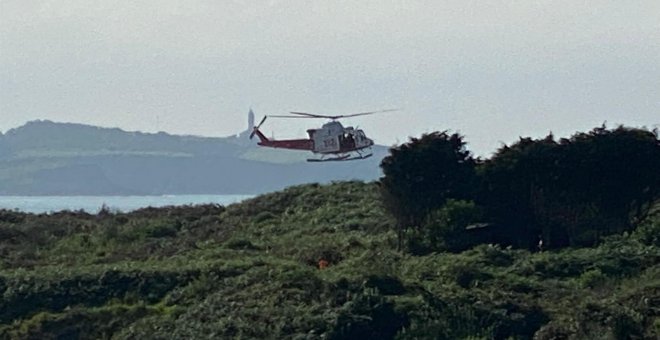 Heridas dos personas al precipitarse a las rocas en Isla Marina, frente a Ribamontán al Mar