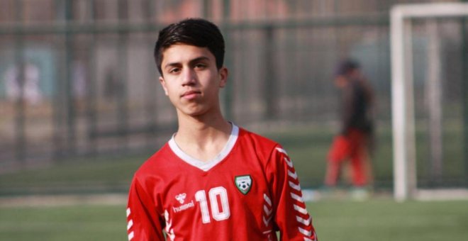 Un futbolista de la selección afgana falleció en el fatídico despegue de Kabul