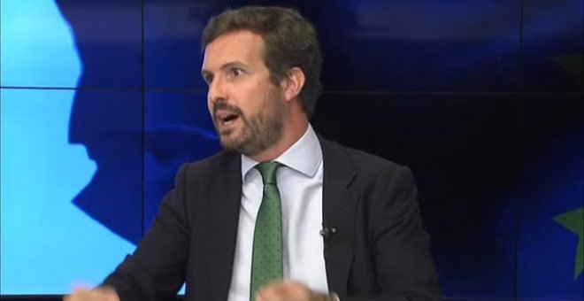 Casado, sobre los fondos europeos: "Lo que ha propuesto el Gobierno es un plan 'nini'"