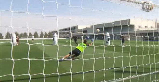 El Real Madrid continúa preparando su encuentro contra el Betis