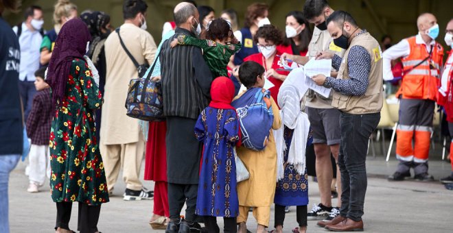19 refugiados afganos ya se encuentran en centros de acogida de Cantabria