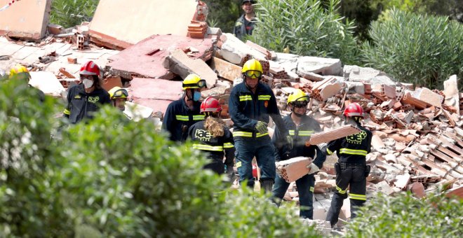 El rescate de víctimas en Peñíscola da paso al desescombro y la investigación