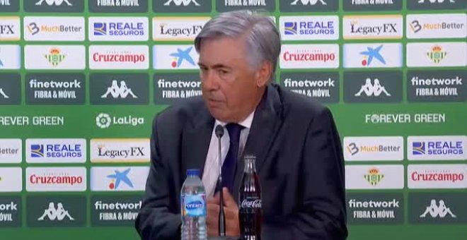Pellegrini: "Fue el balón el que desequilibró el partido y se llevaron ellos los tres puntos"