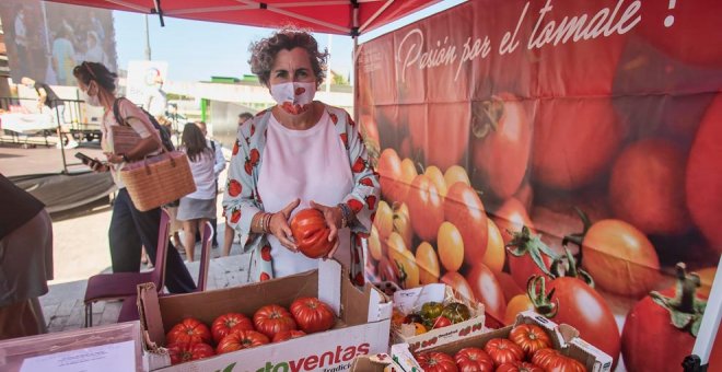El tomate de Aretxabaleta, ganador en la III Feria Nacional del Tomate Antiguo de Bezana