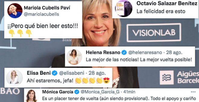 "La felicidad era esto": las redes celebran el regreso de Julia Otero a la radio tras meses de tratamiento contra el cáncer