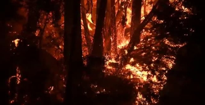 El incendio de California continúa arrasando Lake Tahoe