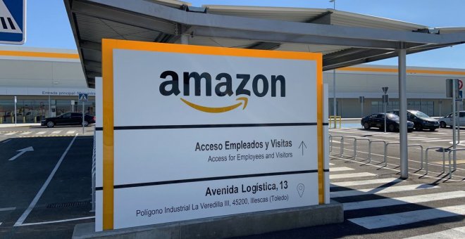 El tejado de la nave de Amazon en Illescas se cae por las tormentas, impidiendo trabajar a setecientos empleados