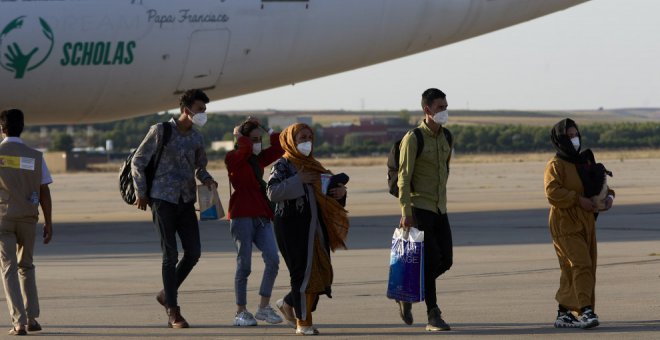 Más de 40 refugiados afganos ya se encuentran en Cantabria