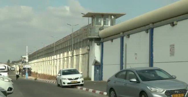 6 presos palestinos excavan un túnel y huyen de una cárcel de máxima seguridad