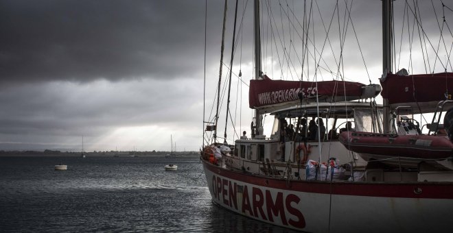 El Astral, de Open Arms, zarpa en otra misión de rescates en el Mediterráneo